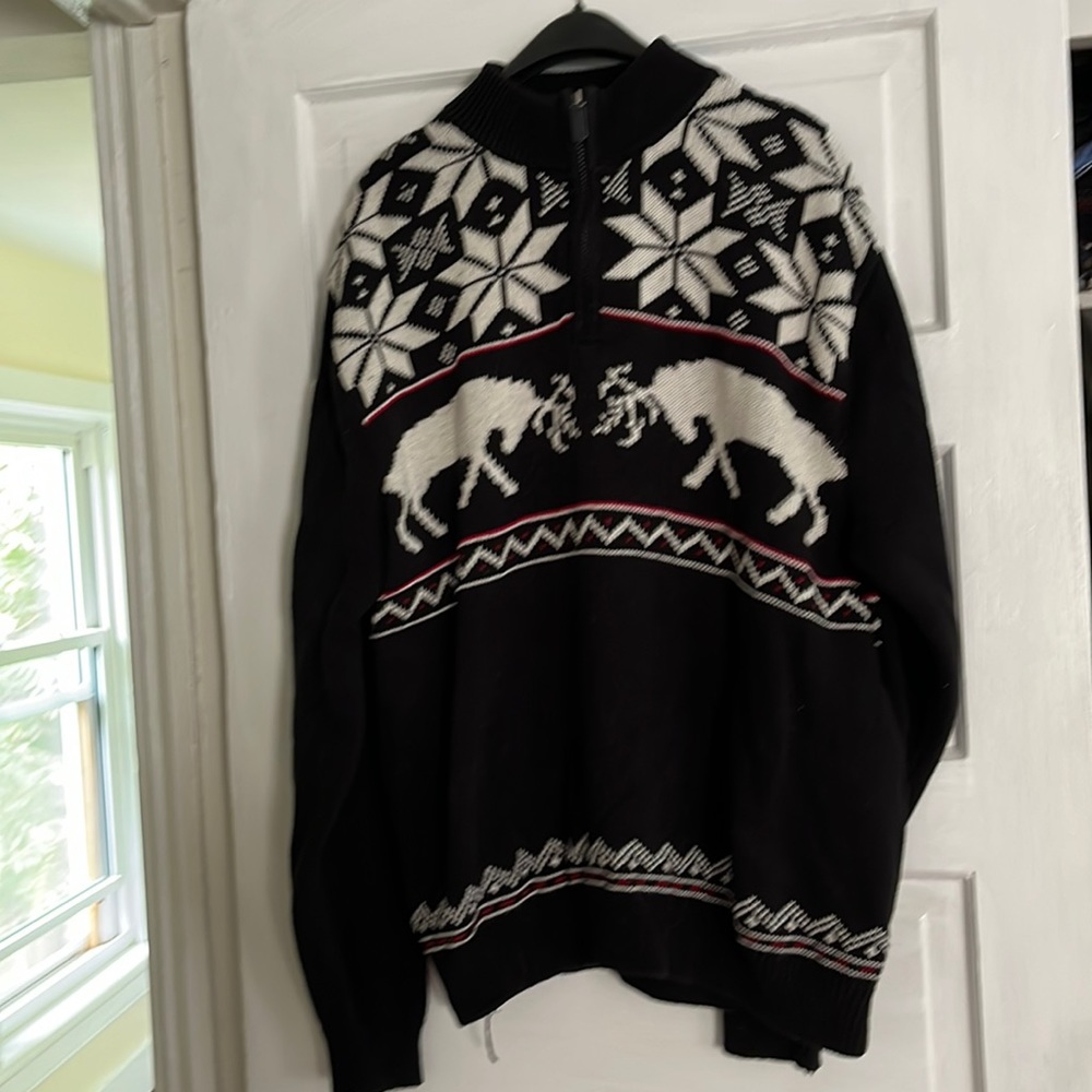 Sweater quarter zip
